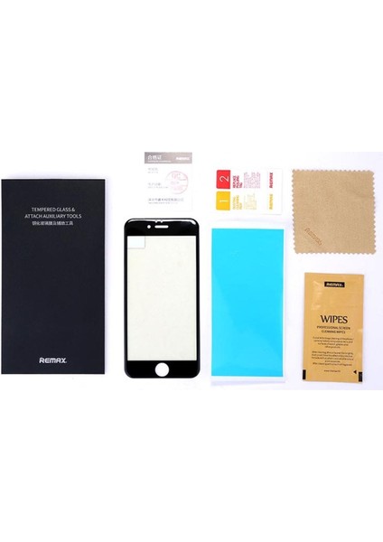 Gener Iphone 6-6s 3D Temperli Full Cam Ekran Koruyucu-Beyaz fırsatları