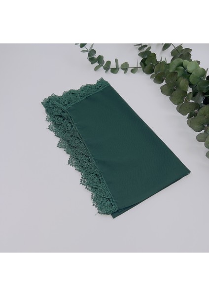 Kadın Anne Şifon Dantelli Iğne Oyalı Tesettür Namaz Mevlit Örtüsü ( Mevlit-Sünnet-Hac-Umre)