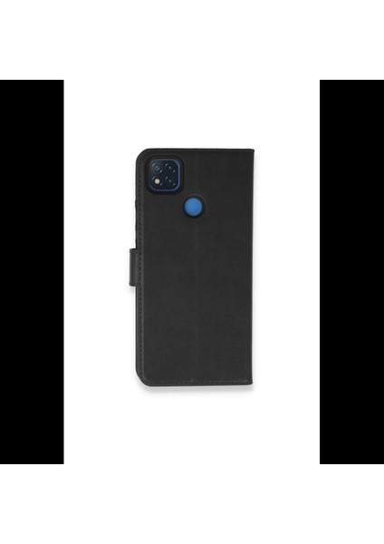 Xiaomi Redmi 9c Kılıf Trend S Plus Kapaklı Kılıf - Siyah