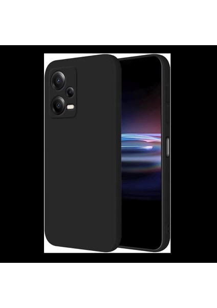 Xiaomi Poco X5 5g Kılıf First Silikon - Siyah