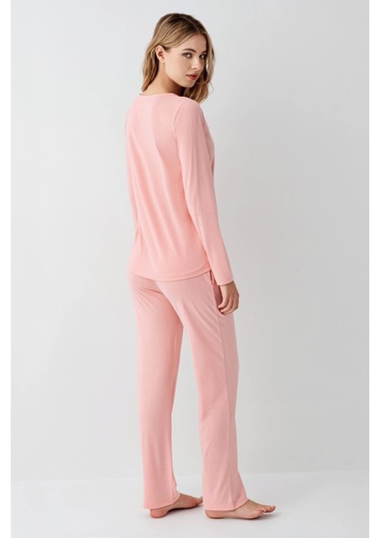 Arnetta 3460-S Kadın Uzun Kol Pijama Takım fırsatları