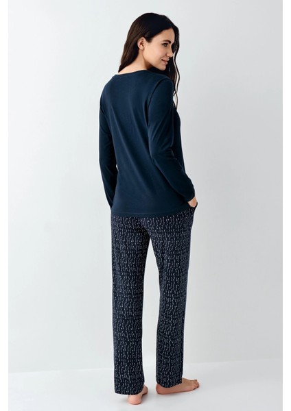 Arnetta 3429-S Kadın Uzun Kol Pijama Takım fırsatları