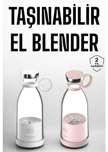 Taşınabilir Elektrikli Meyve Blenderi, Şarjlı ve Kompakt Tasarım. fiyatları