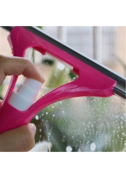 Buffer® Pratik Spreyli Cam Sil Pencere Ayna Tezgah Duşakabin Temizleyici Püskürtmeli Silme Aparatı