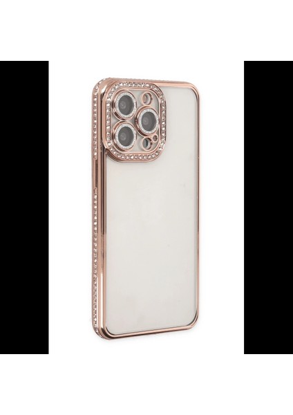 iPhone 14 Pro Kılıf Joke Taşlı Silikon