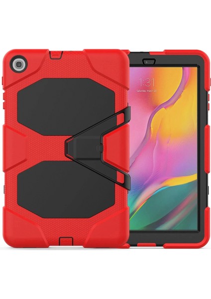 Samsung Galaxy T510 Tab A 10.1 Kılıf Griffin Tablet Kapak - Kırmızı