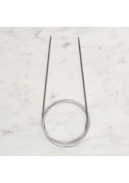 Loren Crafts 2.5 mm Çelik Misinalı Şiş 100 cm