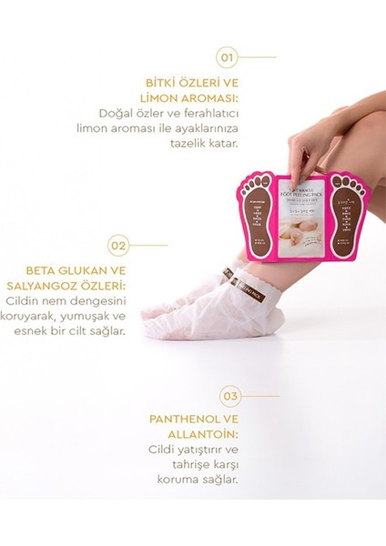 Soft Miracle Foot Peeling Mask-Soyulan Ayak Peeling Maskesi fiyatları
