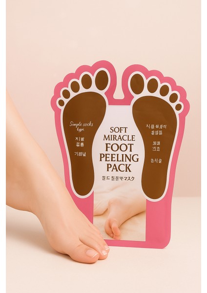 Soft Miracle Foot Peeling Mask-Soyulan Ayak Peeling Maskesi modelleri