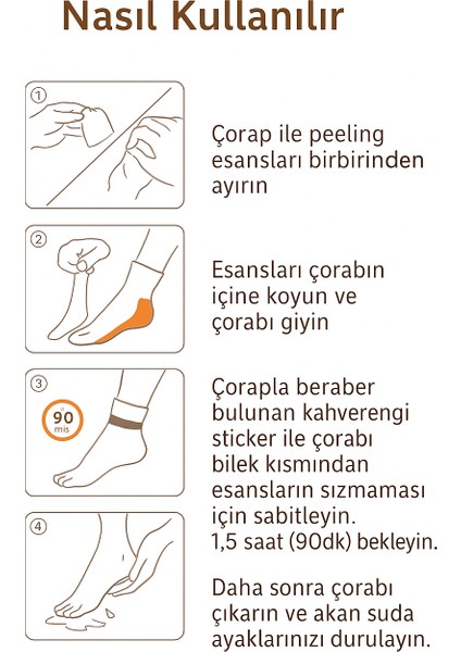 Soft Miracle Foot Peeling Mask-Soyulan Ayak Peeling Maskesi indirimleri