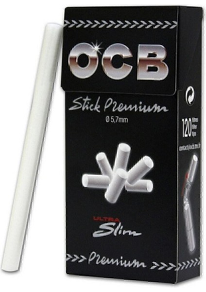 Stick Tutun Filtresi Sünger Ağızlık Zıvana 5.7 mm 1 Paket