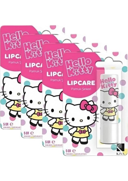 Dudak Koruyucu Pamuk Şekeri Lipcare 5 gr (4 Adet)