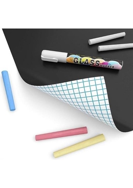 Buffer® Sticker Rulo Yapışkanlı Çocuk Yazı Yazma Tahtası Yazı Yazma Sticker