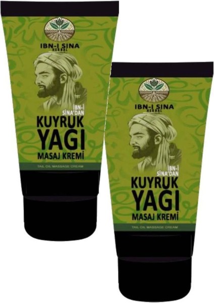 Ibni Sina Kuyruk Yağı Mucizesi Tüm Vücut Sızıları Için Masaj Bakım Kremi 50 ml 2 Adet