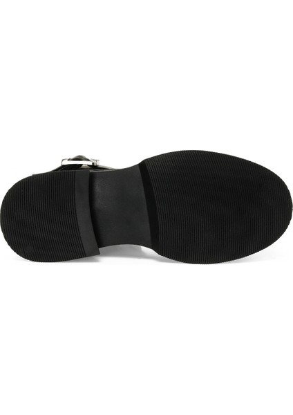 Sharon 4pr Siyah Kadın Düz Bot