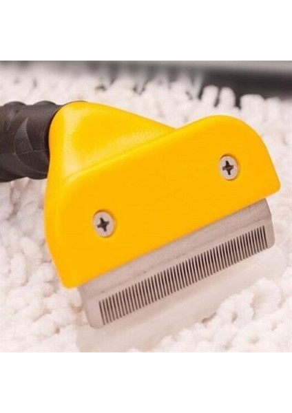Buffer® 10 cm Kedi Köpek Tarağı Fırçası Tüy Alıcı Toplayıcı Tarak Fırça