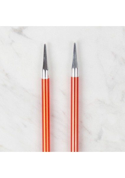 Loren Rythm 6mm Kırmızı Renkli Metal Örgü Şişi modelleri