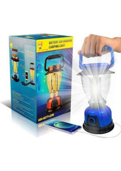 Buffer® Ledli Kamp Lambası Pilli Ayarlı LED Işıldak Aydınlatma GSH-6077 fiyatları