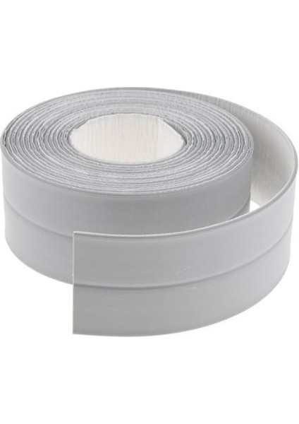 Buffer® Gri Su Sızdırmaz Banyo Mutfak Lavabo Küvet Izolasyon Şerit Bant