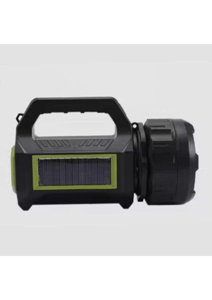 Buffer® Şarjlı LED El Feneri 10W Taşınabilir Acil Durum Lambası USB Şarjlı & Yan Cob Işıklı indirimleri