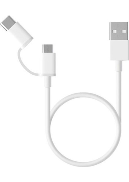 Mi 2\'li Micro USB Type-C Şarj ve Data Kablosu fırsatları