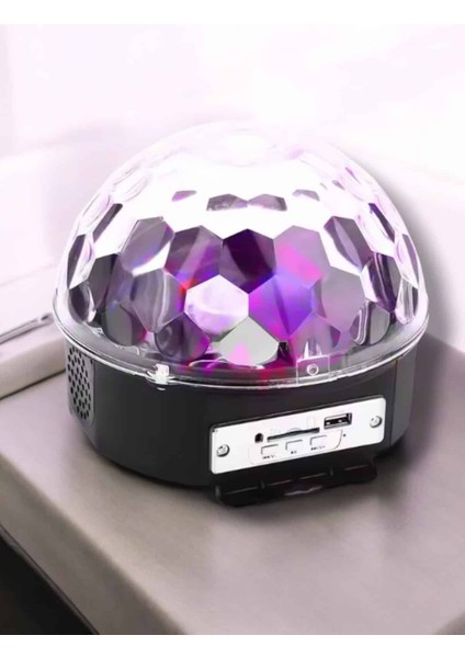 Depomix Bluetooth ve Uzaktan Kumandalı Çok Renkli Masaüstü Disko Topu indirimleri