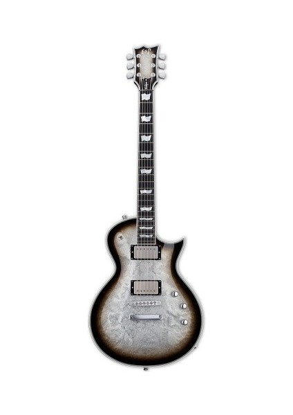 Esp Eclipse Custom Silver Liquid Metal Burst Elektro Gitar fiyatları