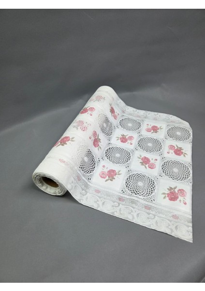 Pvc Küpür Dantel Raf ve Dolap Örtüsü Runner modelleri