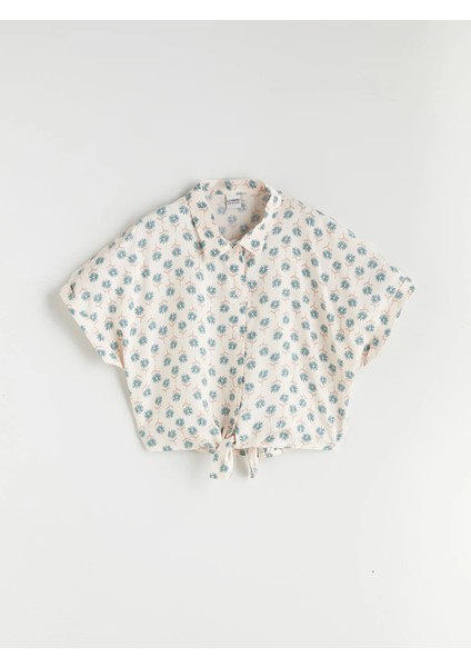 Lcw Kids Ekru Kız Çocuk Crop Bluz fırsatları
