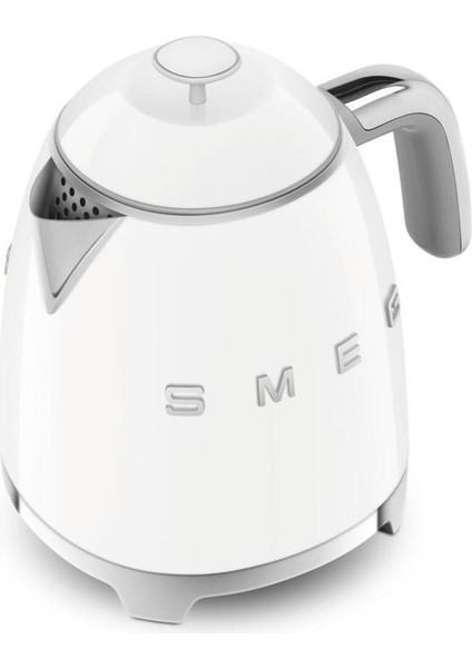 50'ler Tarzı Beyaz Mini Çaydanlık, Şık ve Kompakt Tasarım fırsatları