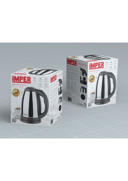 Paslanmaz Çelik Kettle, Gri, Dayanıklı ve Şık Tasarım fiyatları