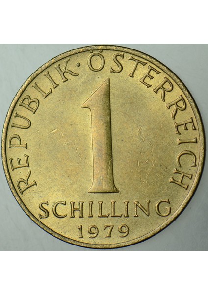 Avusturya 1 Şilin 1979 Edelweiss. Çilaltı. fiyatları