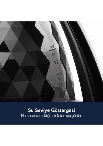 Siyah Isıtıcı Kettle, Hızlı ve Şık Kullanım Için Ideal Seçim fırsatları