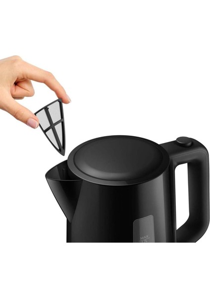 1.7l Siyah ve Beyaz Su Isıtıcı, 360° Dönebilen Taban, 2200W modelleri