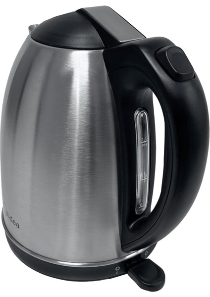 Paslanmaz Çelik Su Isıtıcı 1.7 Lt, Kaynama Uyarı Sistemi, Gri modelleri