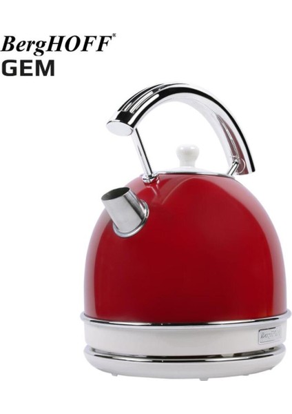 Kırmızı Yuvarlak 1.7l Su Isıtıcı, Şık ve Pratik Kullanım Için Idealdir fiyatları