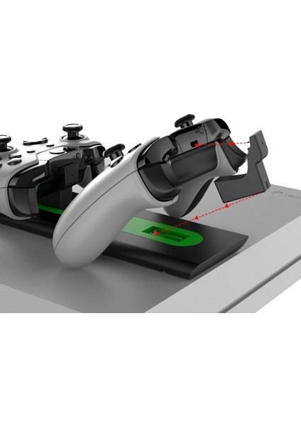 Ipega Xbox One X/s Oyun Kolu Joystick Pil Şarj Istasyonu