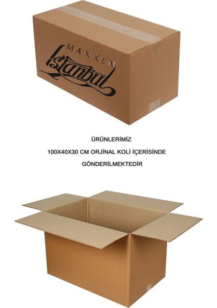 Delüx 38 Beden Ahşap Kollu Kumaş Kaplı Vitrin Mankeni Cansız Manken Taş Manken indirimleri