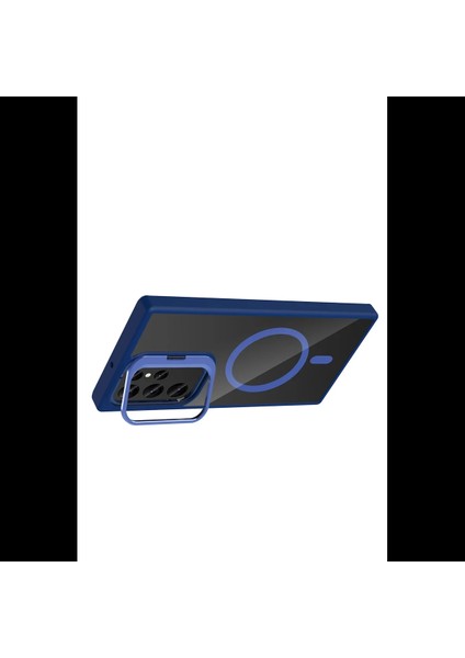 Samsung Galaxy S24 Ultra Remim Lensli Magsafe Standlı Kapak modelleri