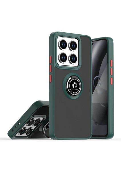 Xiaomi Mi 15 Pro Kılıf Montreal Yüzüklü Silikon Kapak