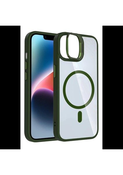 Apple iPhone 11 Remim Lensli Magsafe Standlı Kapak fiyatları