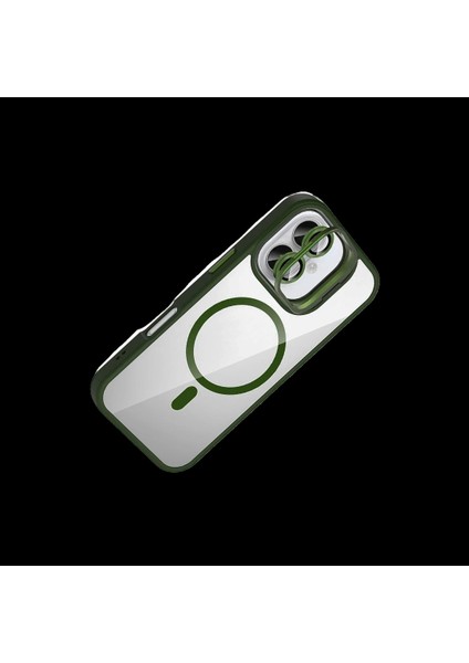 Apple iPhone 16 Plus Remim Lensli Magsafe Standlı Kapak modelleri