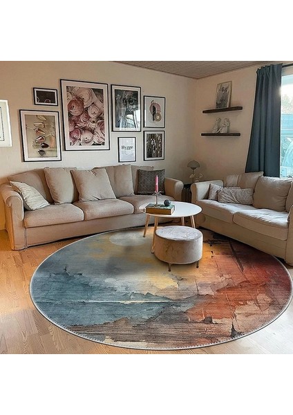 , Makinede Yıkanabilir, Kaymaz Taban, Dijital Baskı, Çok Renkli, Salon Halısı, Oturma Odası Halısı, Mutfak Halısı ve Yolluk