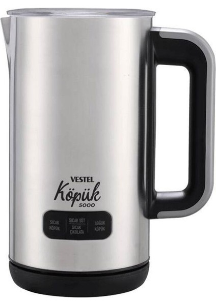 Gri Köpük 5000 Süt Isıtıcı, Pratik ve Güçlü Süt Isıtma Cihazı