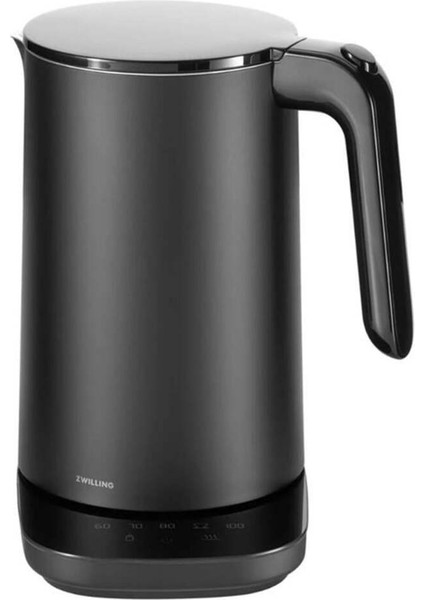 Şık Siyah Enfinigy Pro Çay ve Kahve Demleme Kettle