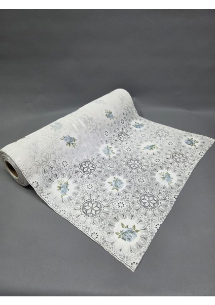 Pvc Küpür Dantel Raf ve Dolap Örtüsü Runner modelleri