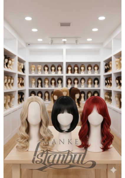 Kumaş Kaplı Beyaz Kafa Mankeni modelleri