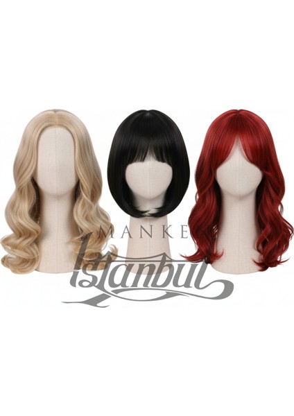 Kumaş Kaplı Beyaz Kafa Mankeni fırsatları