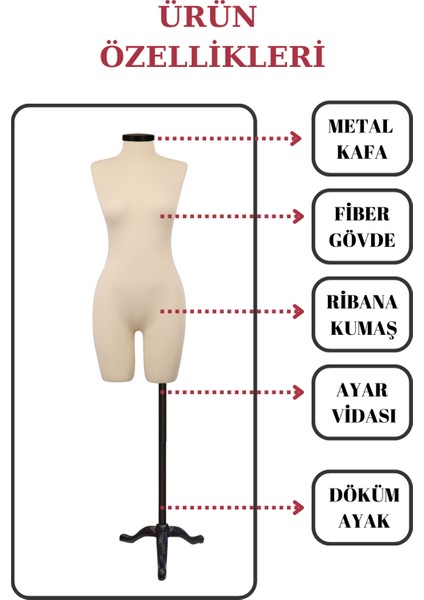 38 Beden Iğne Batmaz Vitrin ve Fotoğraf Çekimi Için Pantolon Giyebilen Terzi Vitrin Mankeni fiyatları
