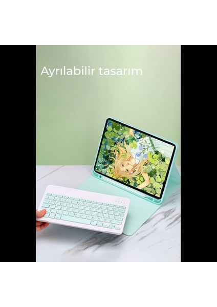 iPad Pro 11 (2022) Kılıf KC01 Smart Klavyeli Tablet Kılıfı modelleri